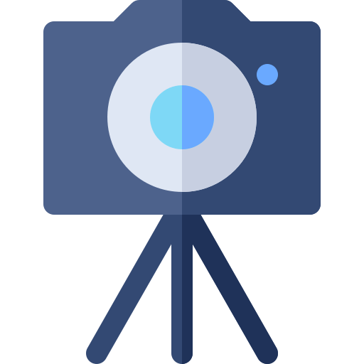 Camera Basic Rounded Flat icon