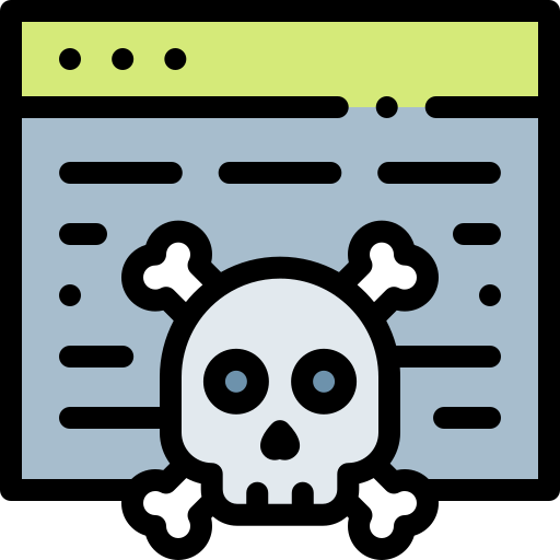 malware Detailed Rounded Lineal color Ícone