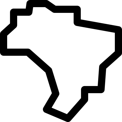 brazylia Basic Rounded Lineal ikona