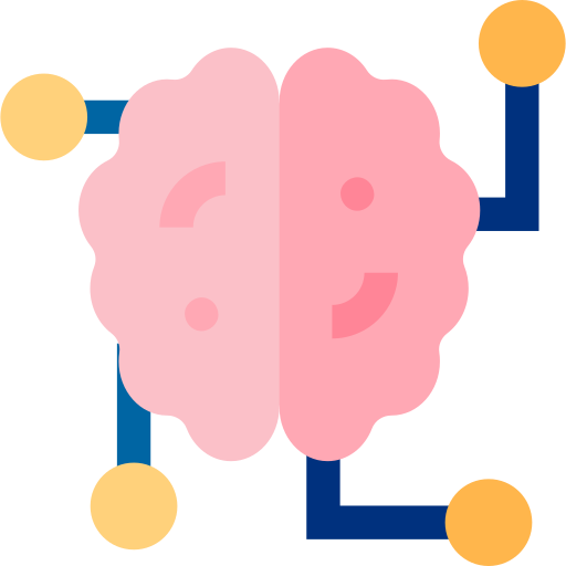 cerebro Basic Straight Flat icono