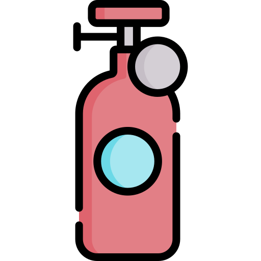 sauerstofftank Special Lineal color icon