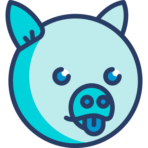 cerdo Special Mercury Lineal color icono