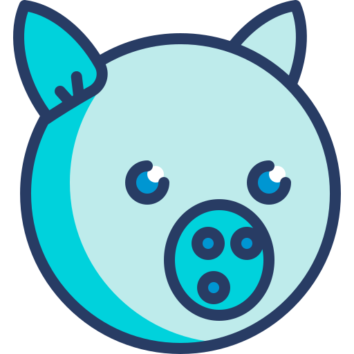 Pig Special Mercury Lineal color icon