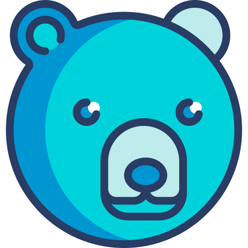 oso pardo Special Mercury Lineal color icono
