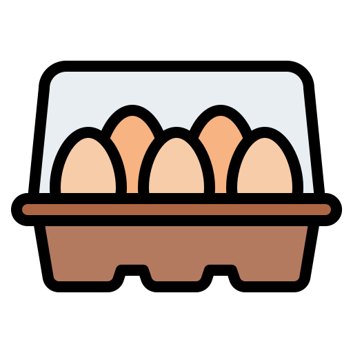 huevos Iconixar Lineal Color icono