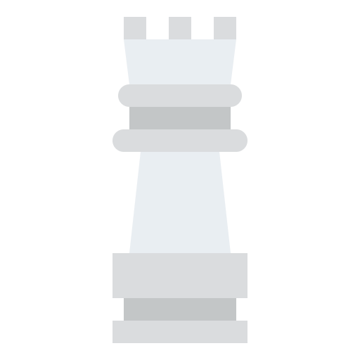 pièce d'échecs Iconixar Flat Icône