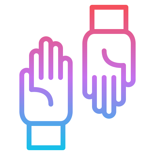 handschoenen Iconixar Gradient icoon