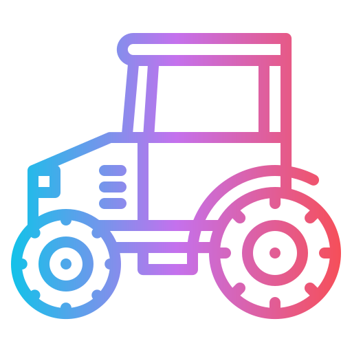 tractor Iconixar Gradient icono