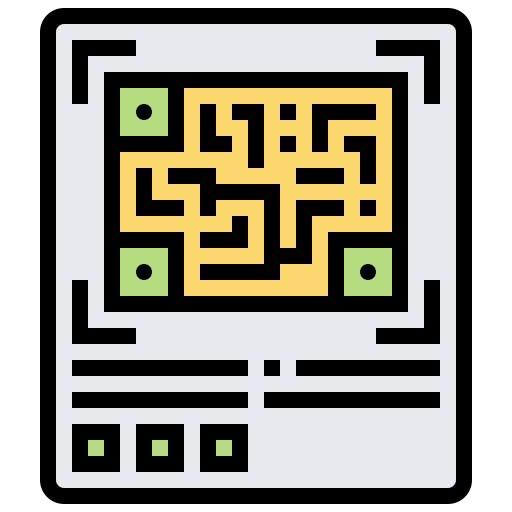 Qr code Meticulous Lineal Color icon