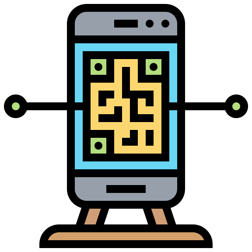 Qr code Meticulous Lineal Color icon