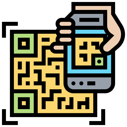qr code Meticulous Lineal Color icona