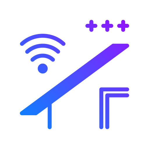 wi-fi Generic Gradient ikona
