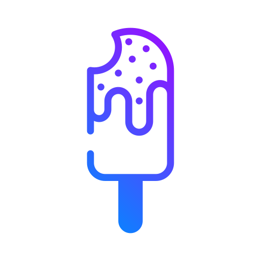 아이스크림 스틱 Generic Gradient icon