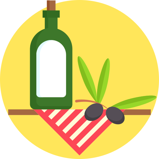 Olive oil Detailed Flat Circular Flat icon