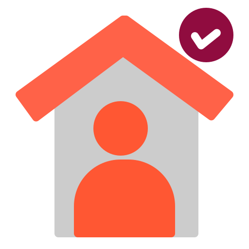 Stay at home Generic Flat icon