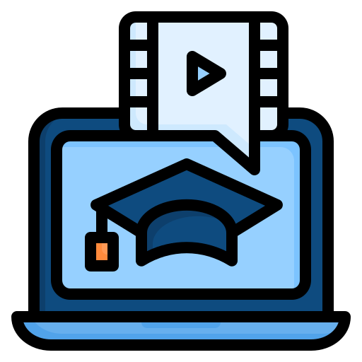 Online education Generic Outline Color icon