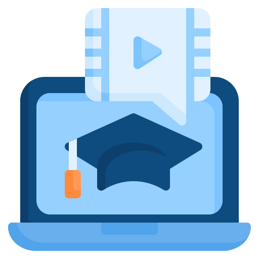Online education Generic Flat icon