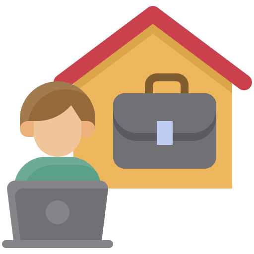 Work from home Generic Flat icon