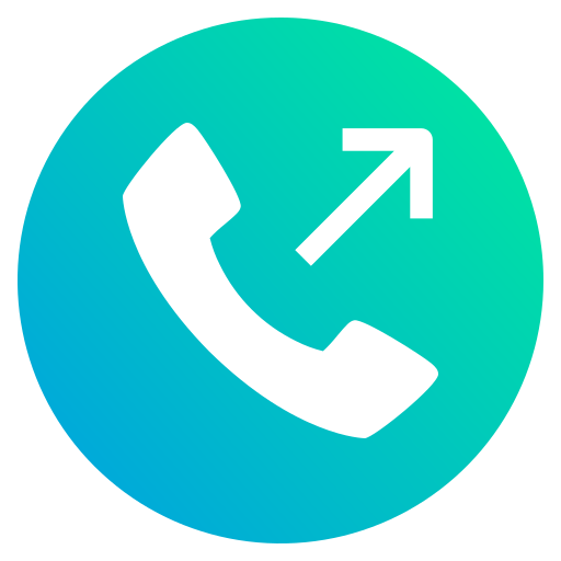 Outgoing call Generic Flat Gradient icon