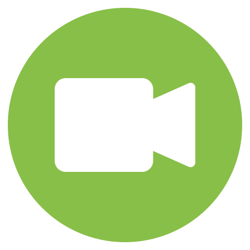 videocamera Generic Circular icona