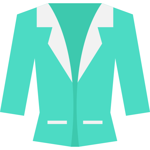 Jacket Flat Color Flat icon