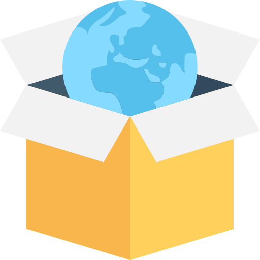 Package Flat Color Flat icon