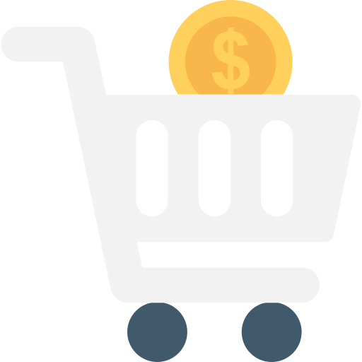 Shopping cart Flat Color Flat icon