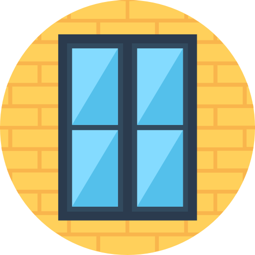 Окно Flat Color Circular иконка