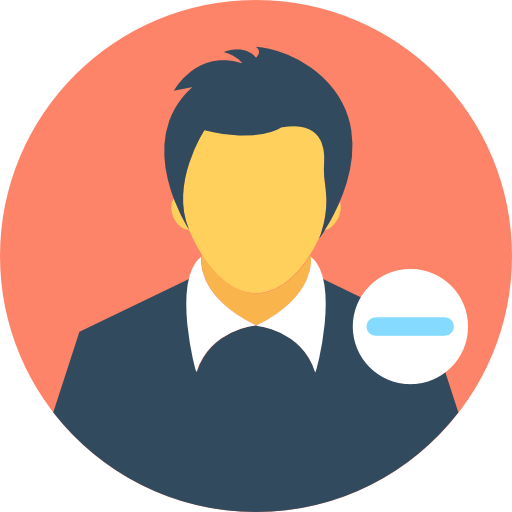 Businessman Flat Color Circular icon