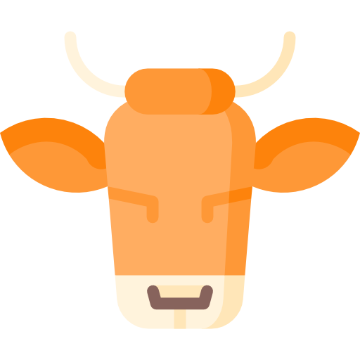 Cow Special Flat icon