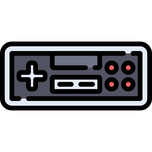 Game console Special Lineal color icon