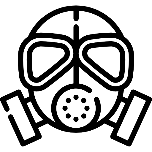 gasmasker Special Lineal icoon