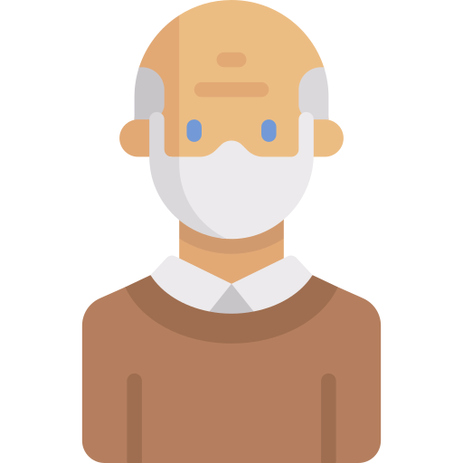 Old man Special Flat icon