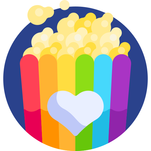 Popcorn Detailed Flat Circular Flat icon