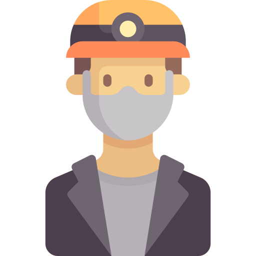 Miner Special Flat icon