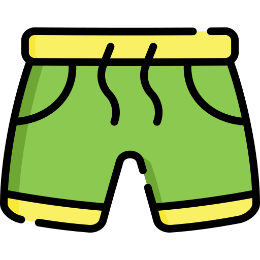 Swimming trunks Special Lineal color icon