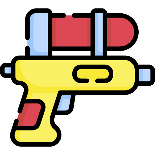 Water gun Special Lineal color icon