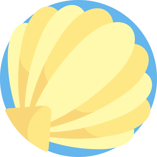 schelp Detailed Flat Circular Flat icoon