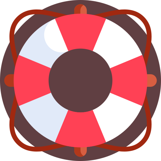 Lifebuoy Detailed Flat Circular Flat icon