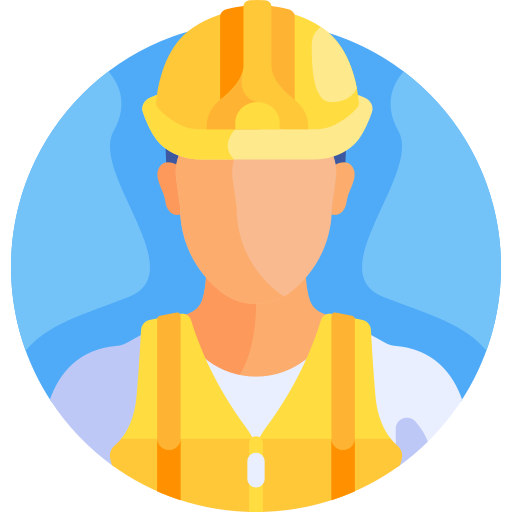 Builder Detailed Flat Circular Flat icon