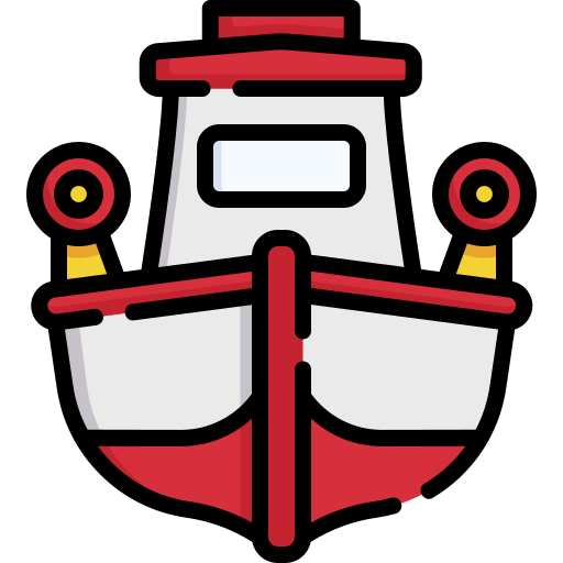 漁船 Special Lineal color icon