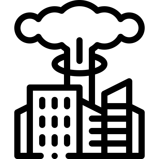 distruzione Detailed Rounded Lineal icona