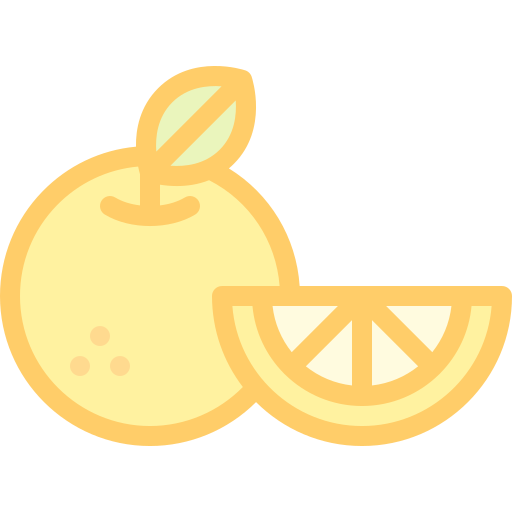 オレンジ Detailed color Lineal color icon