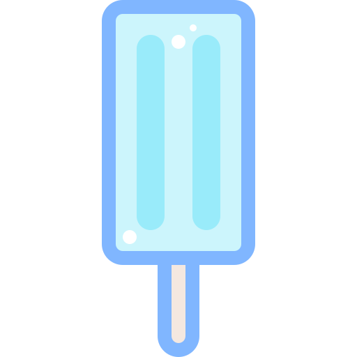 helado Detailed color Lineal color icono