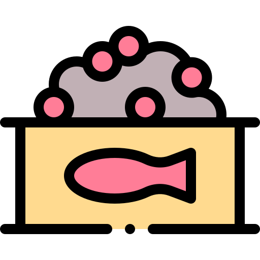 Caviar Detailed Rounded Lineal color icon