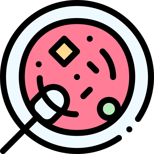 borscht Detailed Rounded Lineal color icon