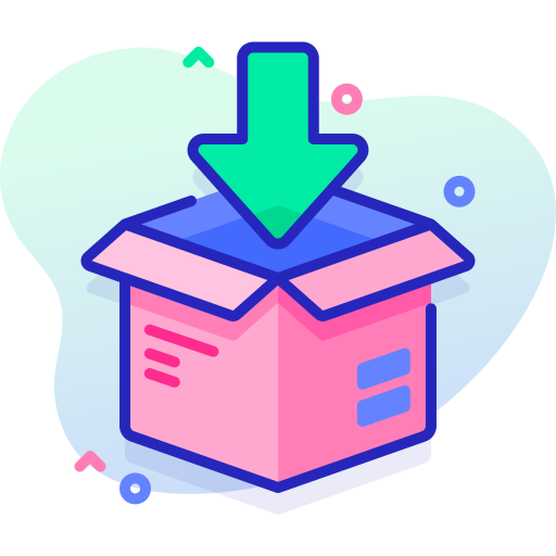 Delivery box Special Ungravity Lineal color icon