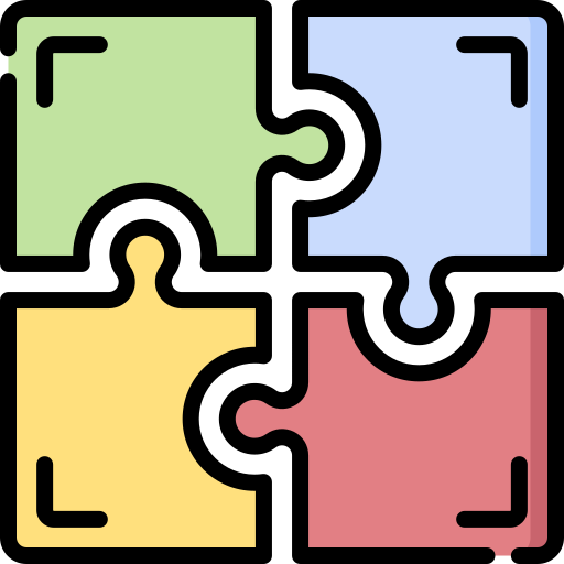 Puzzle Special Lineal color icon