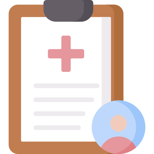 Medical report Special Flat icon