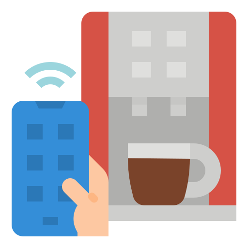 커피 머신 Aphiradee (monkik) Flat icon